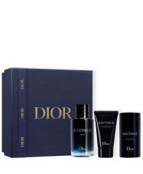 DIOR Men's 3PC Sauvage Eau de Toilette Gift Set